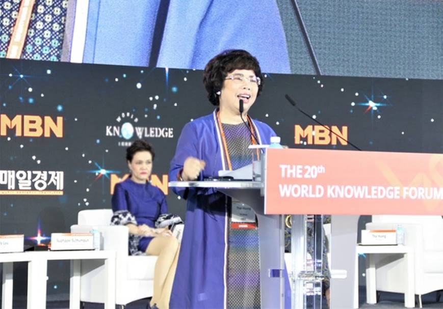 Bà Thái Hương được tôn vinh Top 50 Phụ nữ châu Á có ảnh hưởng lớn ở tầm quốc tế