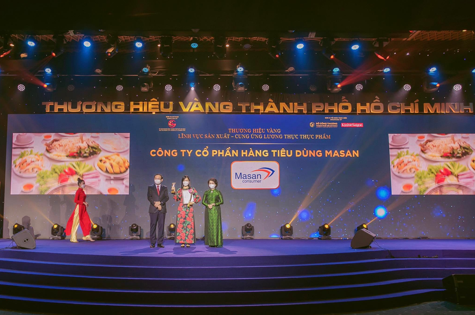 Masan Consumer được tôn vinh Thương hiệu Vàng của TP.HCM