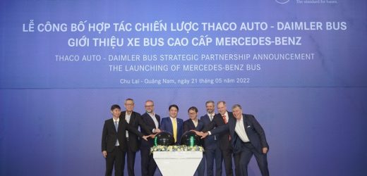THACO AUTO và Daimler Bus hợp tác phát triển xe bus Mercedes-Benz