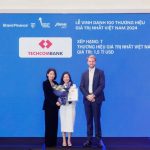 Techcombank, thương hiệu ngân hàng tư nhân giá trị nhất Việt Nam, tiếp tục thăng hạng toàn cầu