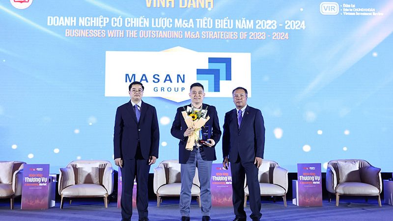 Masan Group được vinh danh Doanh nghiệp có chiến lược M&A tiêu biểu 2023 – 2024