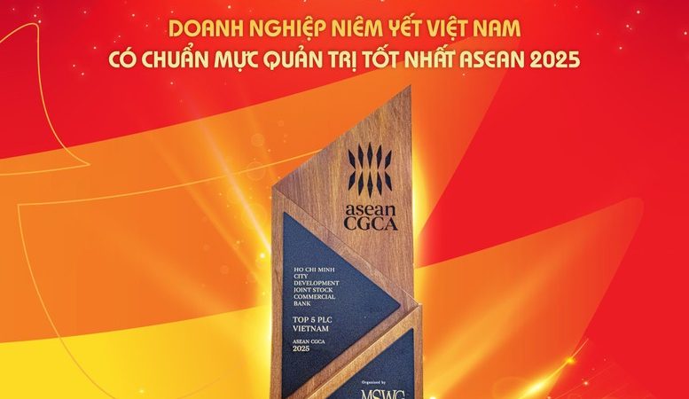 HDBank được vinh danh Top 5 quản trị chuẩn mực ASEAN 2025