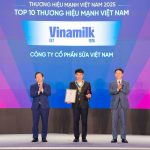 Vinamilk – Doanh nghiệp F&B duy nhất được vinh danh top 10 thương hiệu mạnh Việt Nam 2025