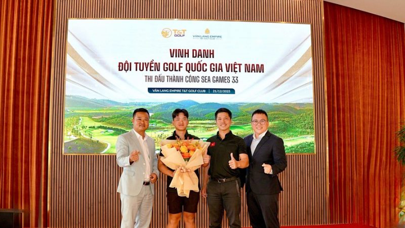 T&T Golf và Vietravel Airlines vinh danh, tiếp sức Đội tuyển Golf Quốc gia Việt Nam sau SEA Games 33
