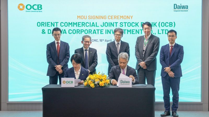 OCB và Daiwa Corporate Investment ký kết hợp tác chiến lược