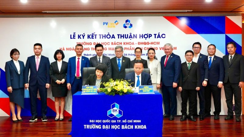 PVcomBank và Trường Đại học Bách khoa – Đại học Quốc gia TP. Hồ Chí Minh ký thỏa thuận hợp tác, cùng kiến tạo nguồn nhân lực chất lượng cao