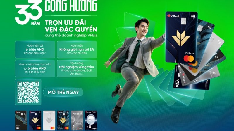 VPBank SME mở rộng “menu” thẻ cho doanh nghiệp