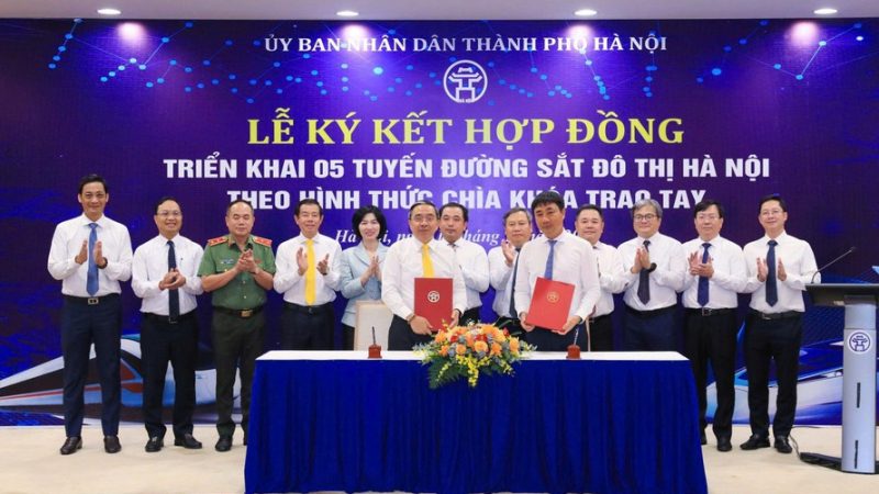 Vinhomes – SGC đầu tư gần 900.000 tỷ đồng xây dựng 5 tuyến Metro Hà Nội
