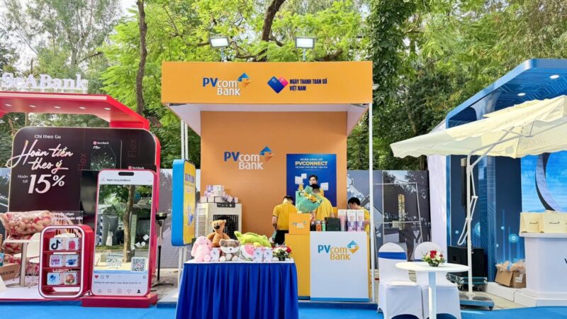 PVcomBank ghi dấu ấn thương hiệu tại Ngày Thanh toán số Việt Nam năm 2026